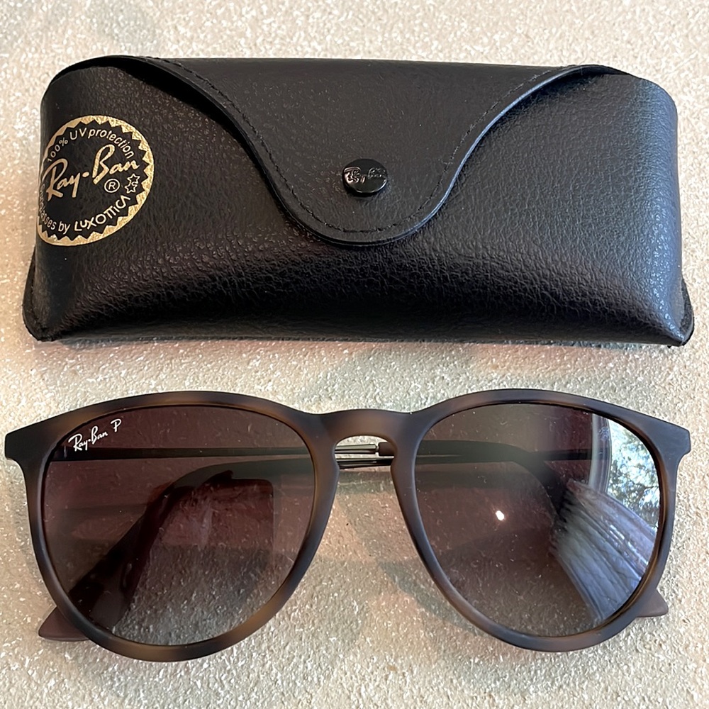 COPY - Ray Ban Erika OBR4171- Matte Tortoise - Polarized
